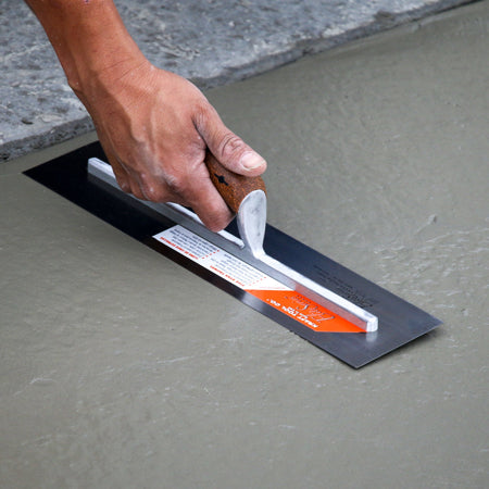 18" x 4" Elite Series Five Star™ Blue Steel Cement Trowel with Cork Handle
