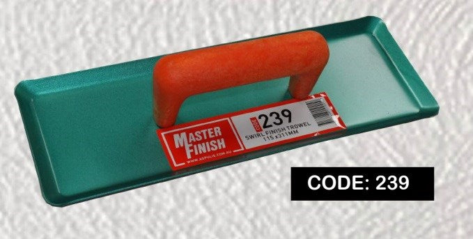 Masterfinish 239 - Swirl Finish Trowel 115 x 311mm