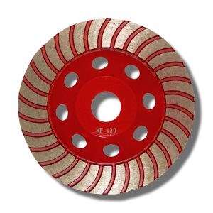 Auskut 4" Cyclone Cup Wheel 30 GRIT MF