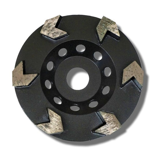 Auskut 5 inch x 6 Arrow Seg C/Wheel